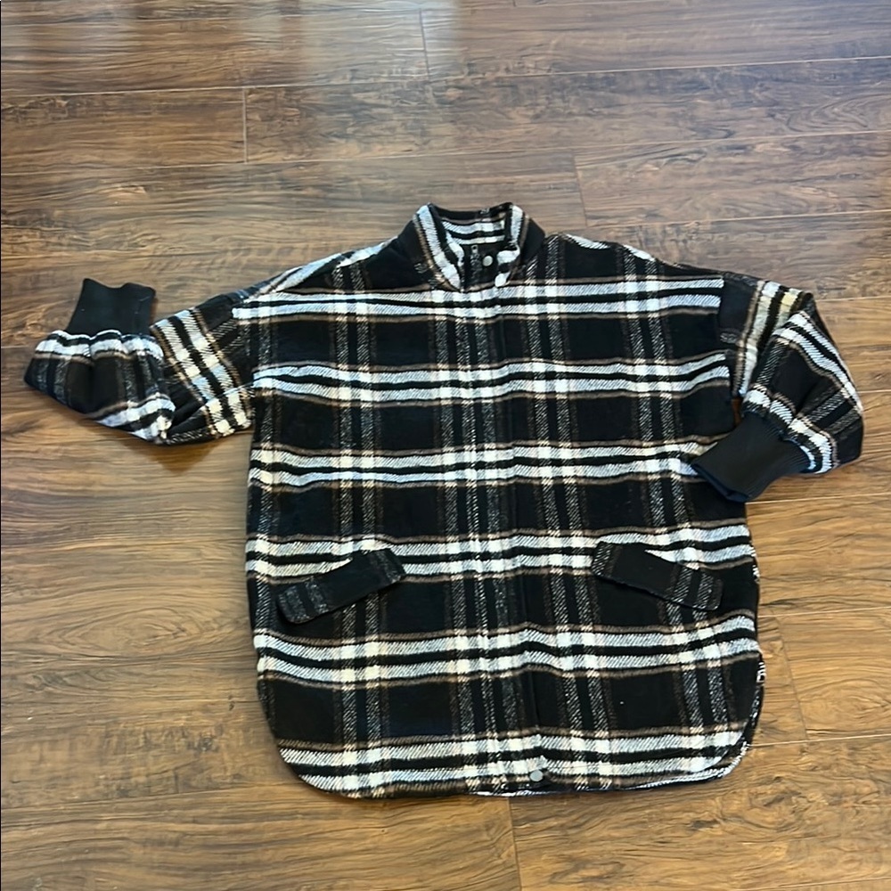 Women’s Steve Madden Wool & Cotton Black Coat - Picture 8 of 13
